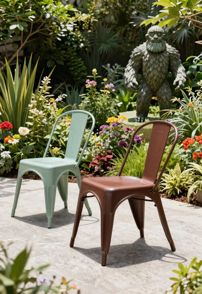 15 Stylish Outdoor Accent Chair Ideas for Cozy Nooks 10 15 Stylish Outdoor Accent Chair Ideas for Cozy Nooks 10. Contemporary Steel Chair 0