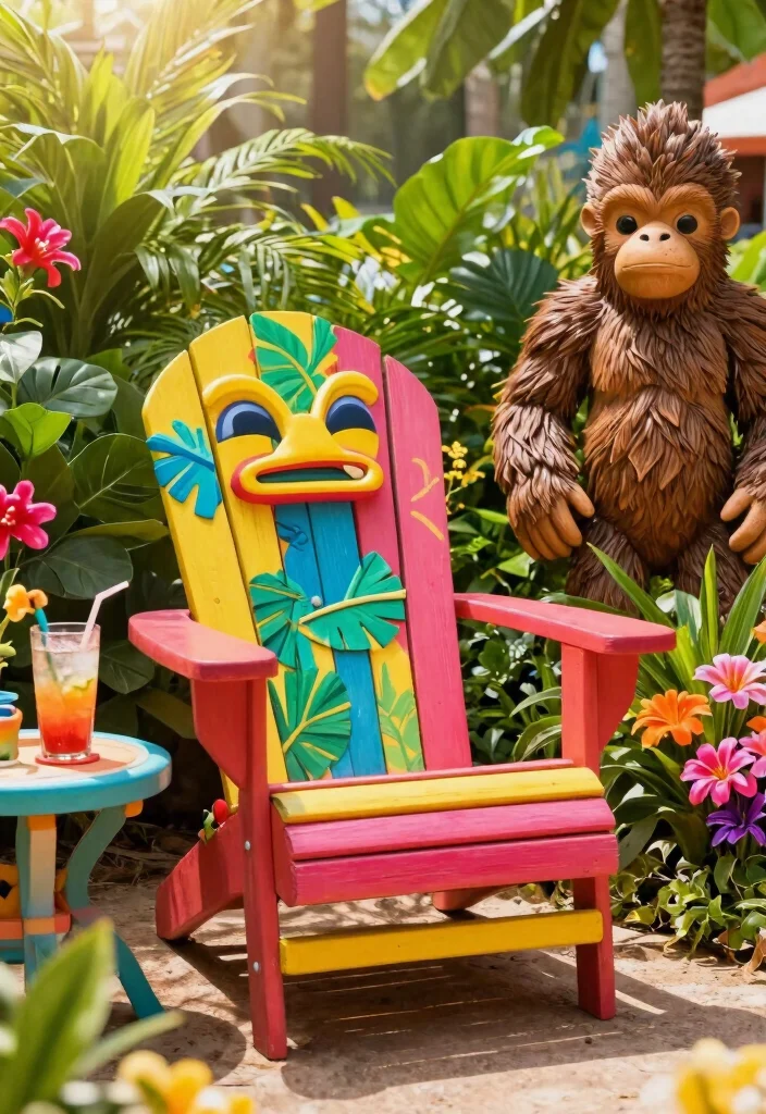 15 Stylish Outdoor Accent Chair Ideas for Cozy Nooks 14 15 Stylish Outdoor Accent Chair Ideas for Cozy Nooks 14. Tropical Tiki Chair 0