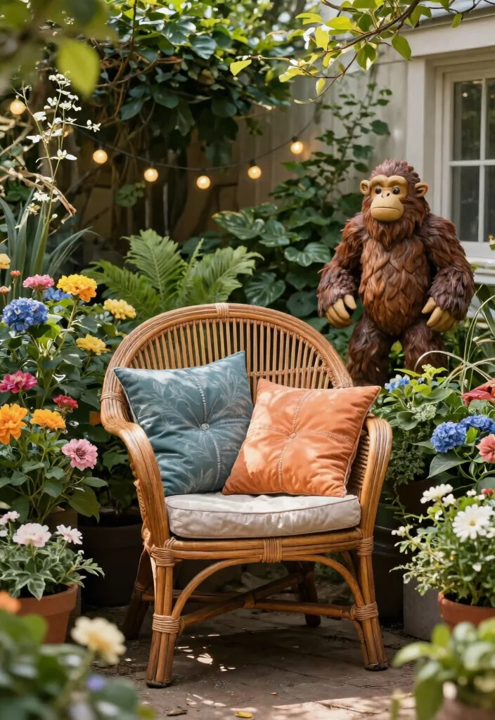 15 Stylish Outdoor Accent Chair Ideas for Cozy Nooks 2 15 Stylish Outdoor Accent Chair Ideas for Cozy Nooks 2. Vintage Rattan Chair 0