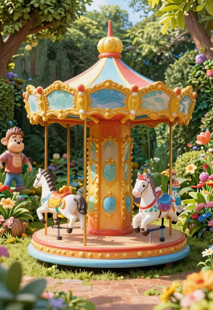 15 Stylish Outdoor Accent Chair Ideas for Cozy Nooks 8 15 Stylish Outdoor Accent Chair Ideas for Cozy Nooks 8. Carousel Inspired Chair 0