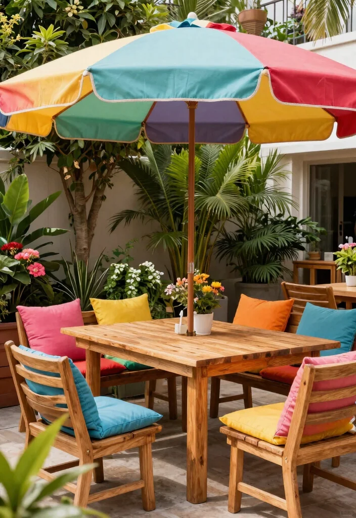 15 Ultimate Offset Smoker Ideas for Backyard Pitmasters 14. Vibrant Accessories to Pair with Teak Furniture 0