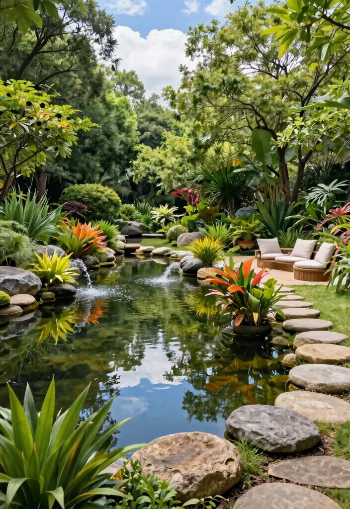 15 Unique Outdoor Mirror Inspiration for Your Secret Garden 8. Reflective Water Features for Tranquil Vibes 0