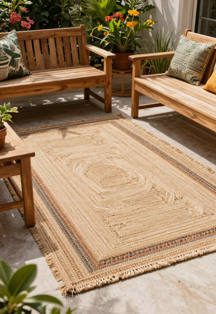 21 Beautiful Outdoor Patio Rug Ideas to Anchor Your Space 8 21 Beautiful Outdoor Patio Rug Ideas to Anchor Your Space 8. Eco Friendly Rugs 0