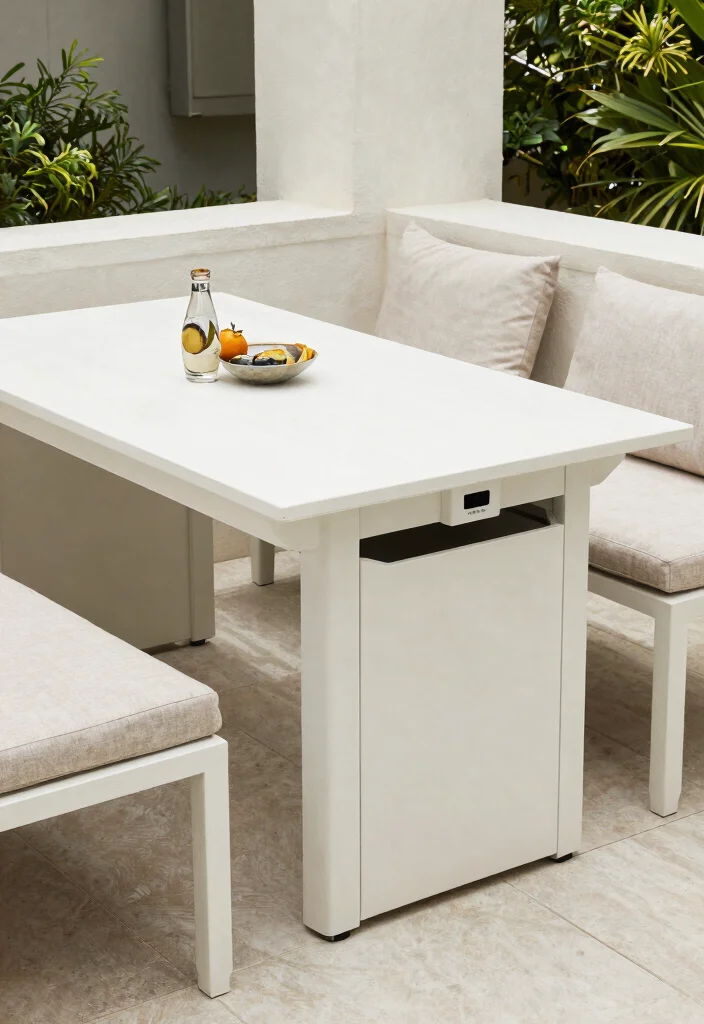 21 Elegant Patio Dining Set Ideas for Summer Meals 11 21 Elegant Patio Dining Set Ideas for Summer Meals 11. Smart Storage Solutions 0