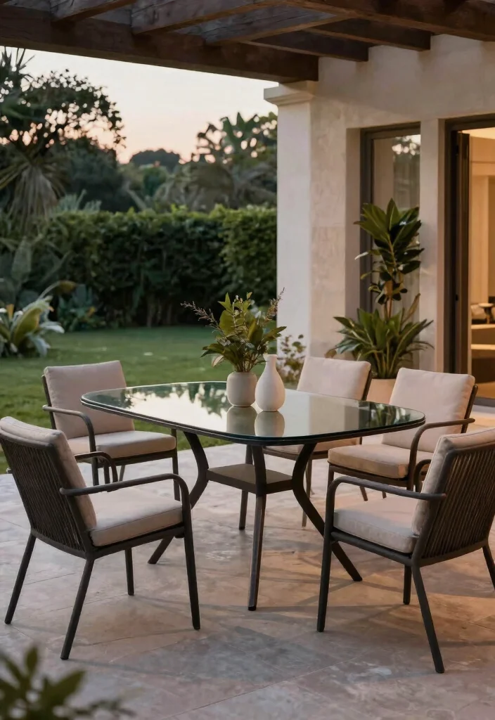 21 Elegant Patio Dining Set Ideas for Summer Meals 12 21 Elegant Patio Dining Set Ideas for Summer Meals 12. Elegant Glass Table Settings 0