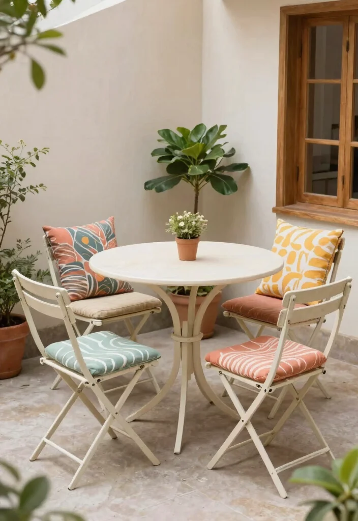 21 Elegant Patio Dining Set Ideas for Summer Meals 16 21 Elegant Patio Dining Set Ideas for Summer Meals 16. Compact Dining Sets for Tiny Patios 0