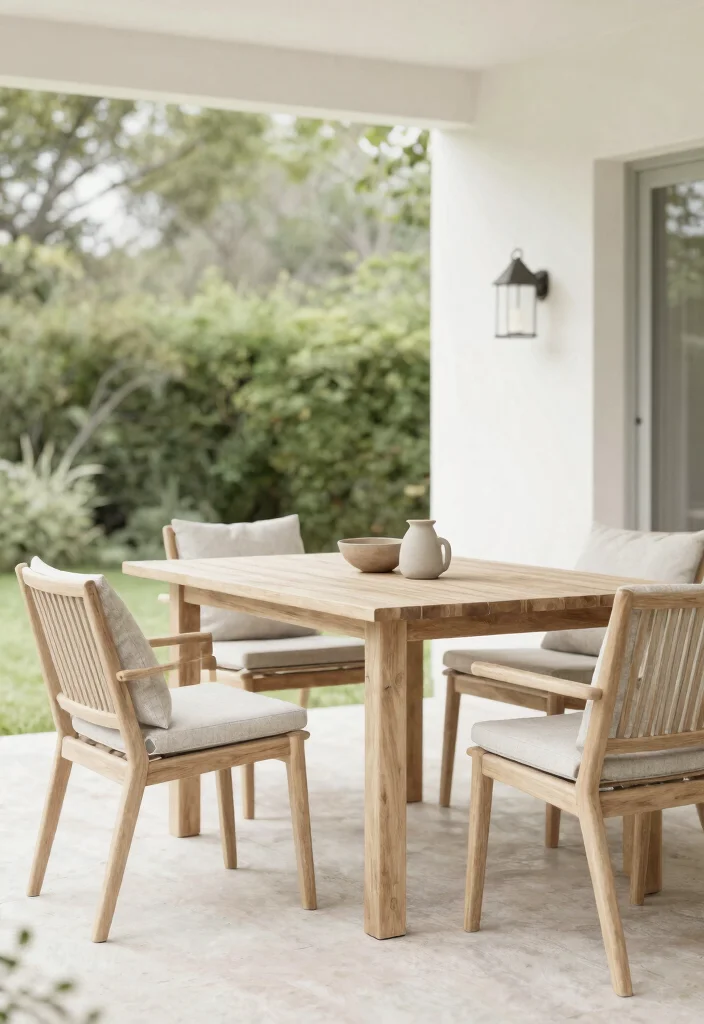 21 Elegant Patio Dining Set Ideas for Summer Meals 7 21 Elegant Patio Dining Set Ideas for Summer Meals 7. Minimalist Scandinavian Designs 0