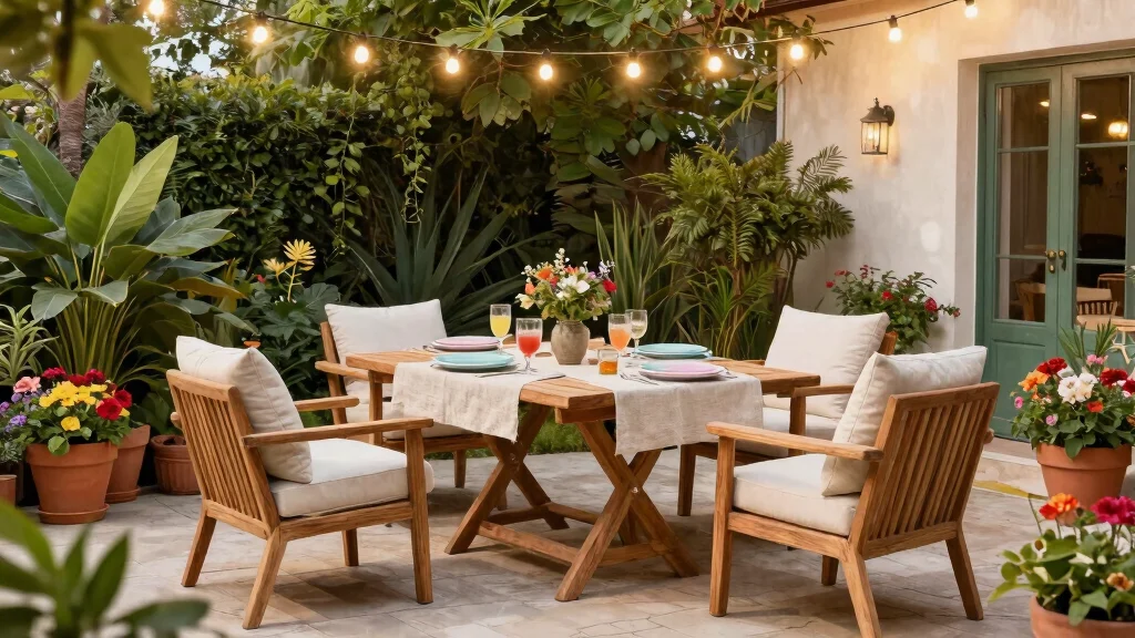 21 Elegant Patio Dining Set Ideas for Summer Meals