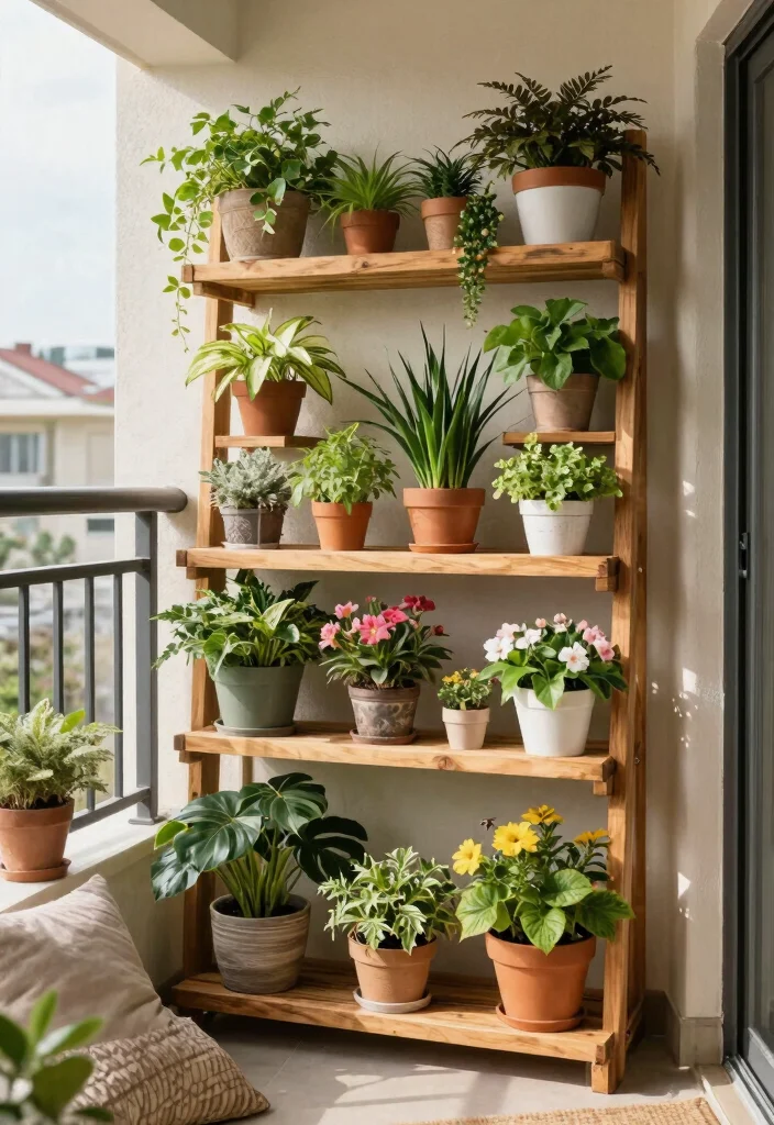 21 Space Saving Vertical Planter Ideas for Balconies 15 21 Space Saving Vertical Planter Ideas for Balconies 15. DIY Vertical Garden Frame 0