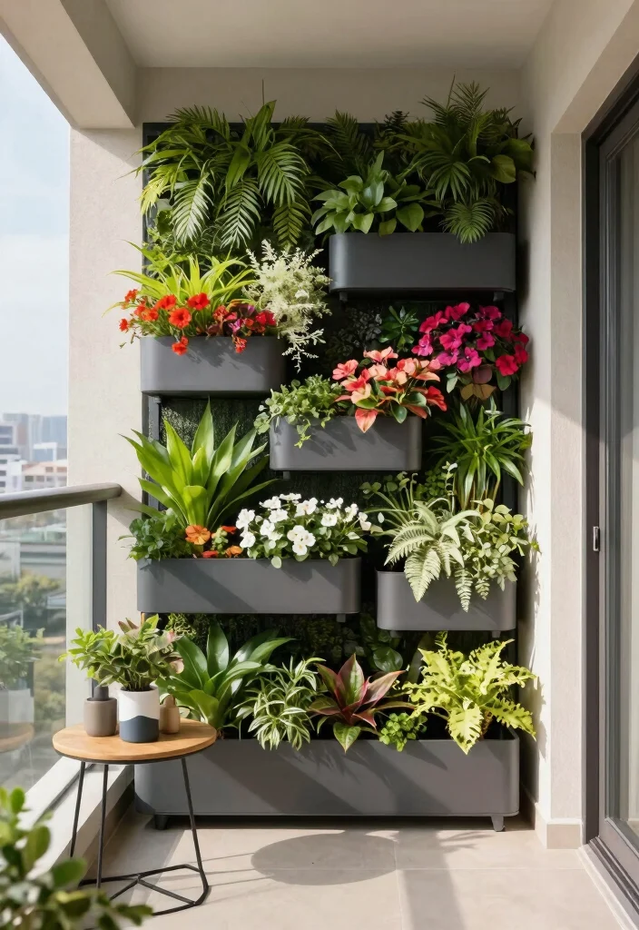 21 Space Saving Vertical Planter Ideas for Balconies 16 21 Space Saving Vertical Planter Ideas for Balconies 16. Modular Vertical Gardens 0