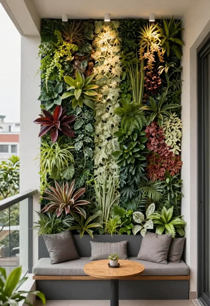 21 Space Saving Vertical Planter Ideas for Balconies 18 21 Space Saving Vertical Planter Ideas for Balconies 18. Vertical Plant Wall Art 0