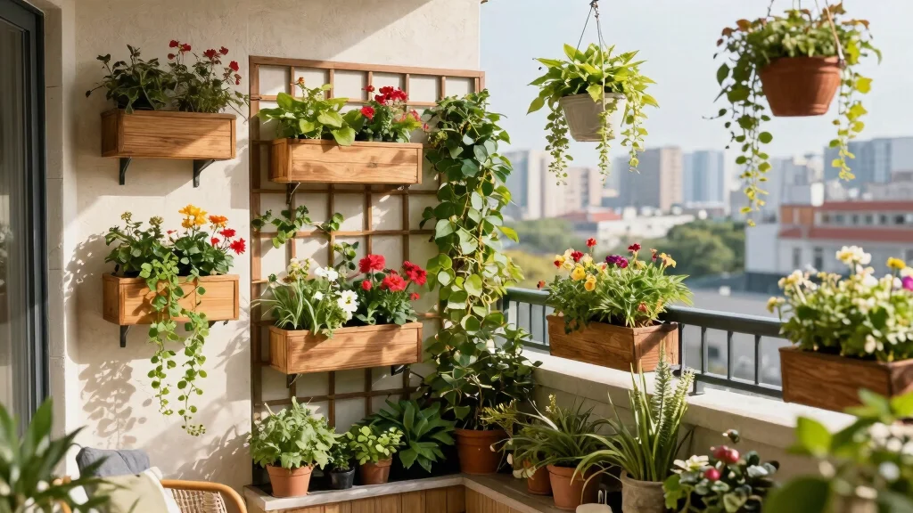 21 Space Saving Vertical Planter Ideas for Balconies