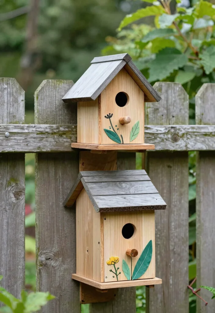 21 Stunning Outdoor Wall Art Ideas to Decorate Fences 21. Integrated Artwork 0