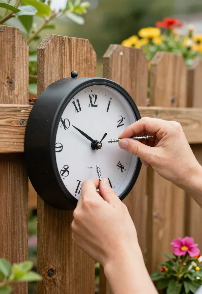 5 Easy Outdoor Clock Installation Tips for a Secure Hanging 4. Secure It Firmly 0