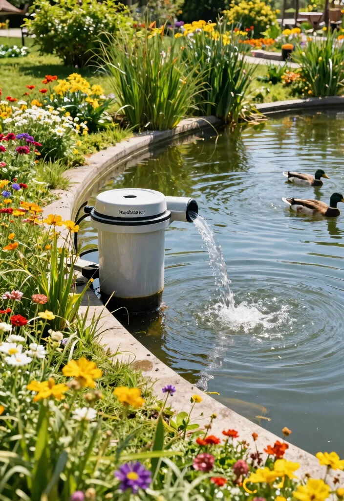 7 Best Duck Pond Filter Options for Heavy Duty Waste 2. PondMaster 1600 GPH Pond Filter 0