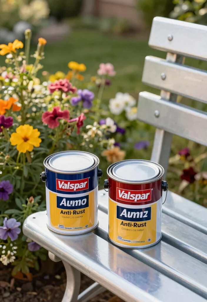 7 Best Paint for Aluminum Patio Furniture Pro Tips 4. Valspar Anti Rust Armor Enamel 0