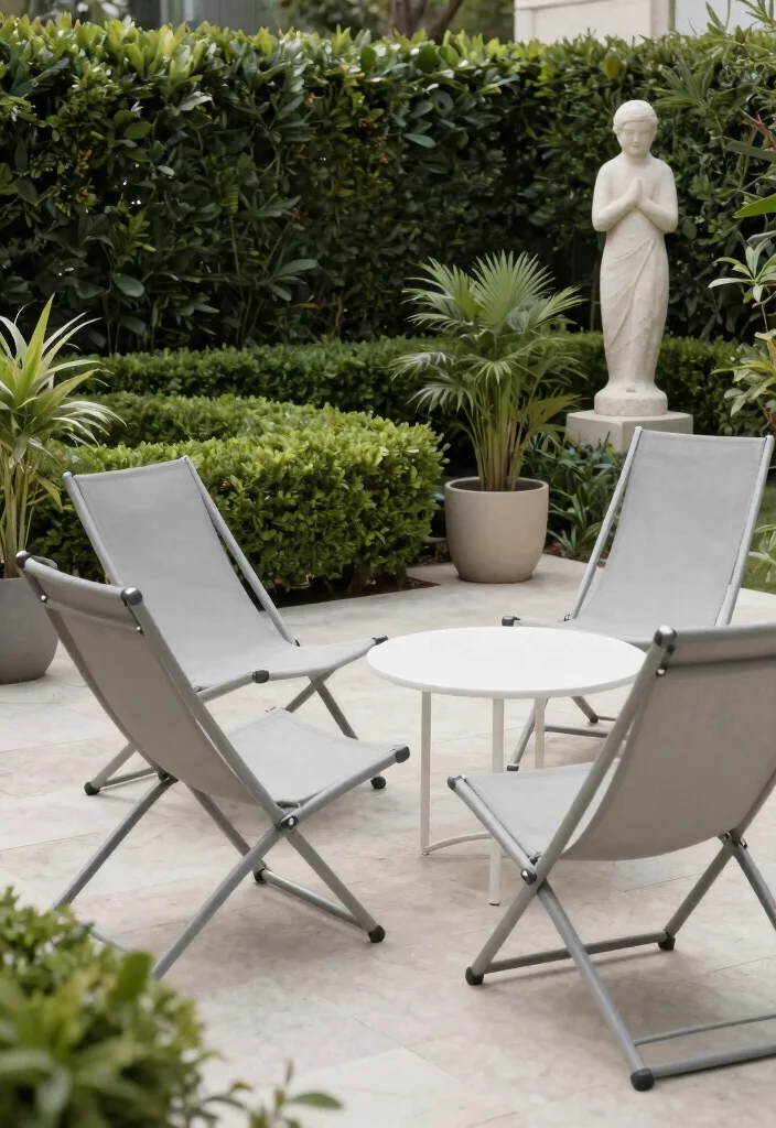 7 Best Room Essentials Sling Folding Patio Chair Looks 2. Minimalist Designs for Clean Aesthetics 0