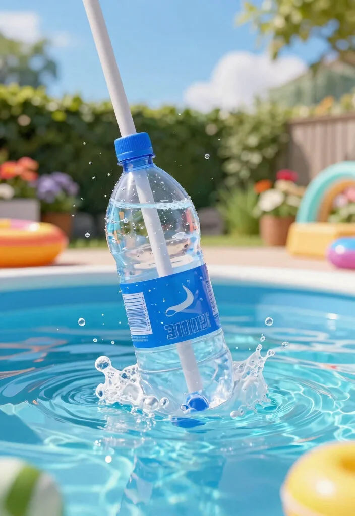 7 Cheap DIY Pool Vacuum Ideas Quick Fix 4. The Soda Bottle Sucker 0
