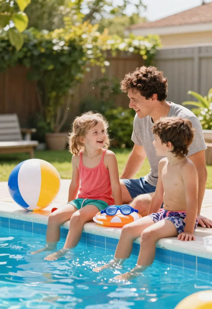 7 Crucial Pool Ladder Safety Tips for Kids 4. Teach Water Safety Rules 0