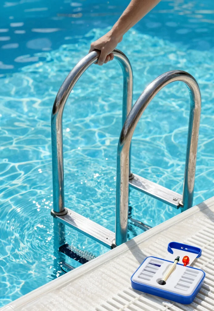 7 Crucial Pool Ladder Safety Tips for Kids 5. Check Pool Equipment Regularly 0