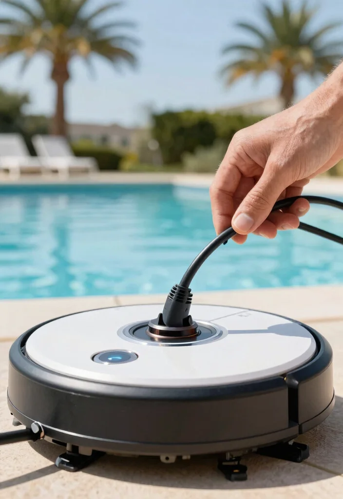 7 Easy Robotic Pool Cleaner Repair Tips 4. Check the Power Supply 0