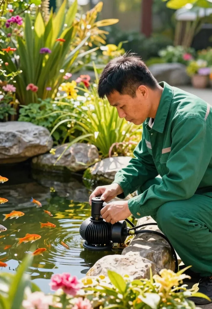 7 Essential Pond Pump Maintenance Tips 7. Schedule Regular Professional Maintenance 0