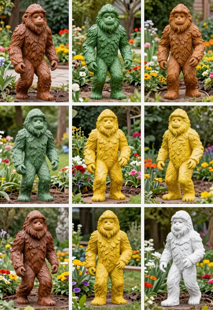 7 Fun Bigfoot Garden Statue Color Options Conclusion 0
