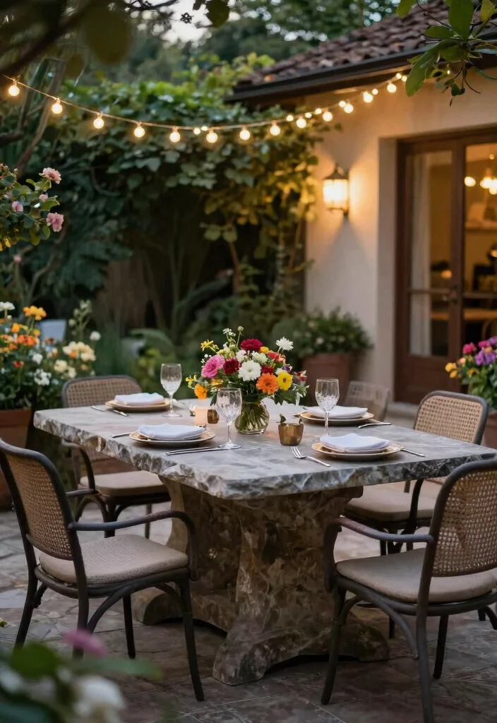 7 Heavy Duty Stone Top Patio Dining Table Options Conclusion 0