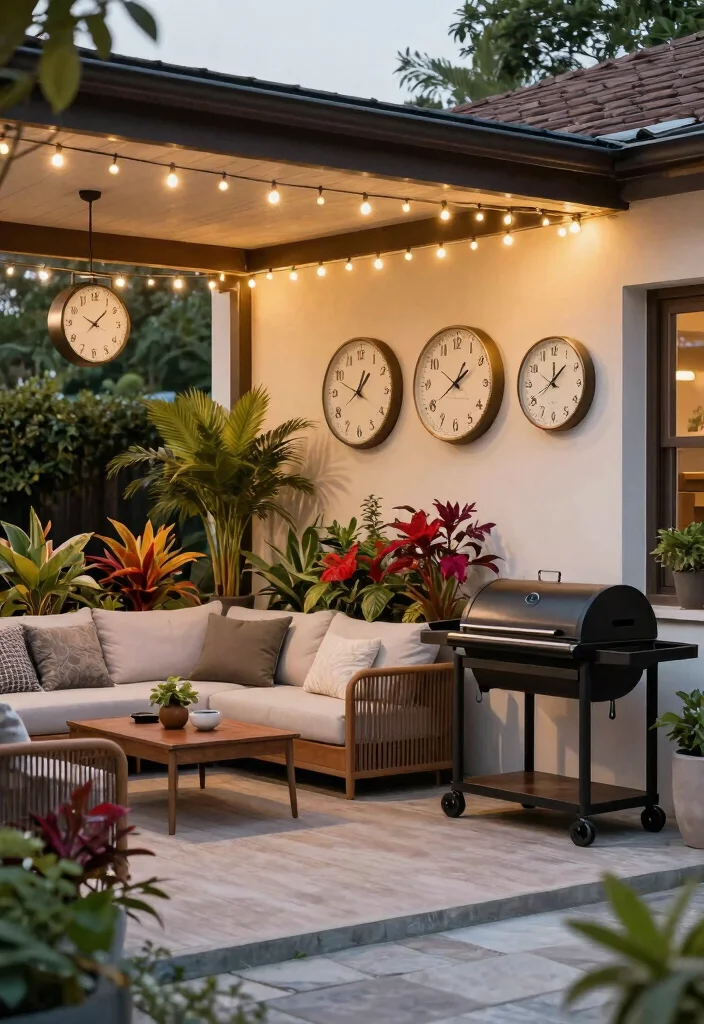 7 Pro Outdoor Clock Decoration Tips for Patios Conclusion 0