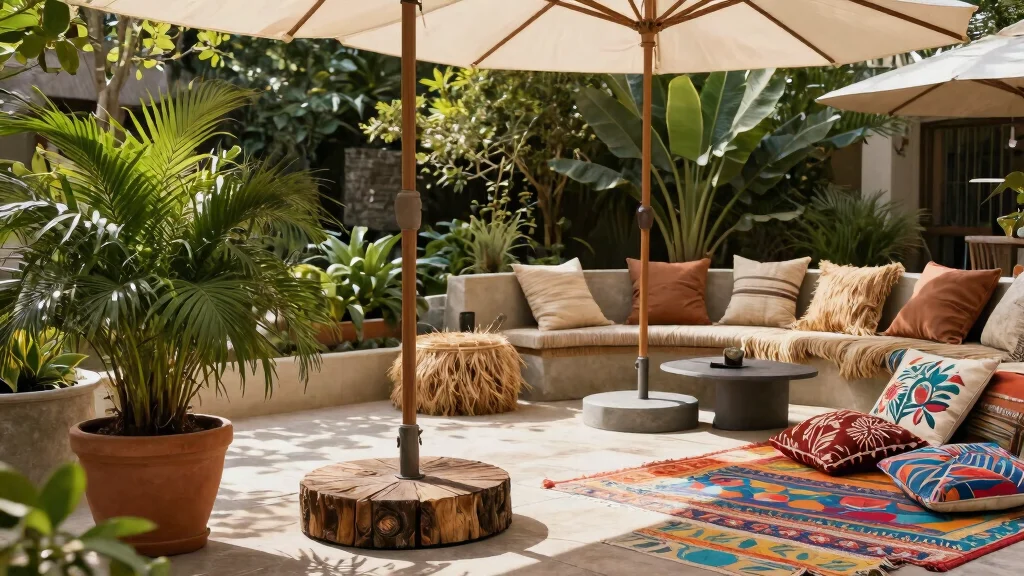 7 Strong Freestanding Umbrella Base Ideas for Eco-Friendly Outdoor Decor