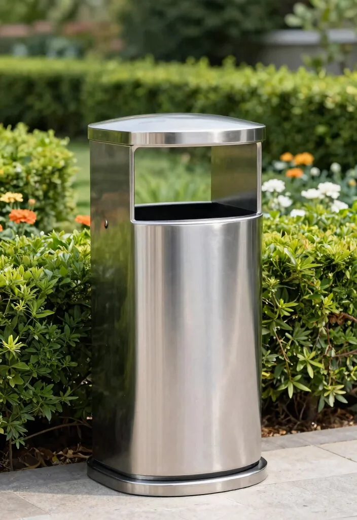 9 Aesthetic Outdoor Trash Can Inspiration Designs 2 9 Aesthetic Outdoor Trash Can Inspiration Designs 2. Modern Minimalism 0