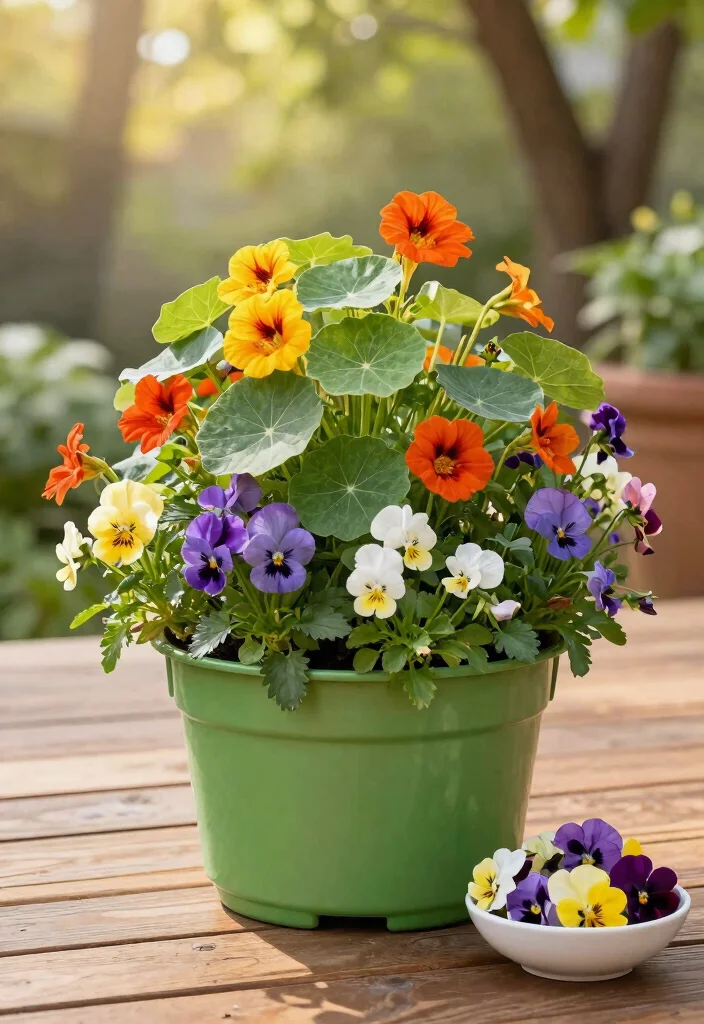 9 Amazing Greenstalk Vertical Planter Ideas Grow More 4. Edible Flower Garden 0
