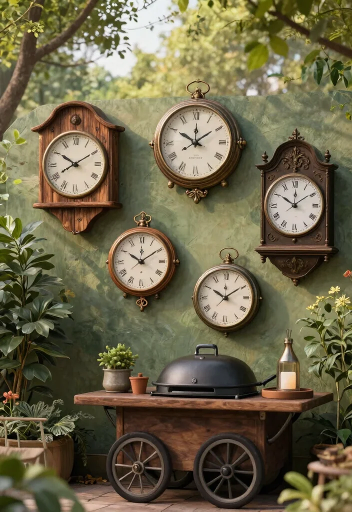 9 Beautiful Outdoor Wall Clock Ideas Vintage Vibe Conclusion 0