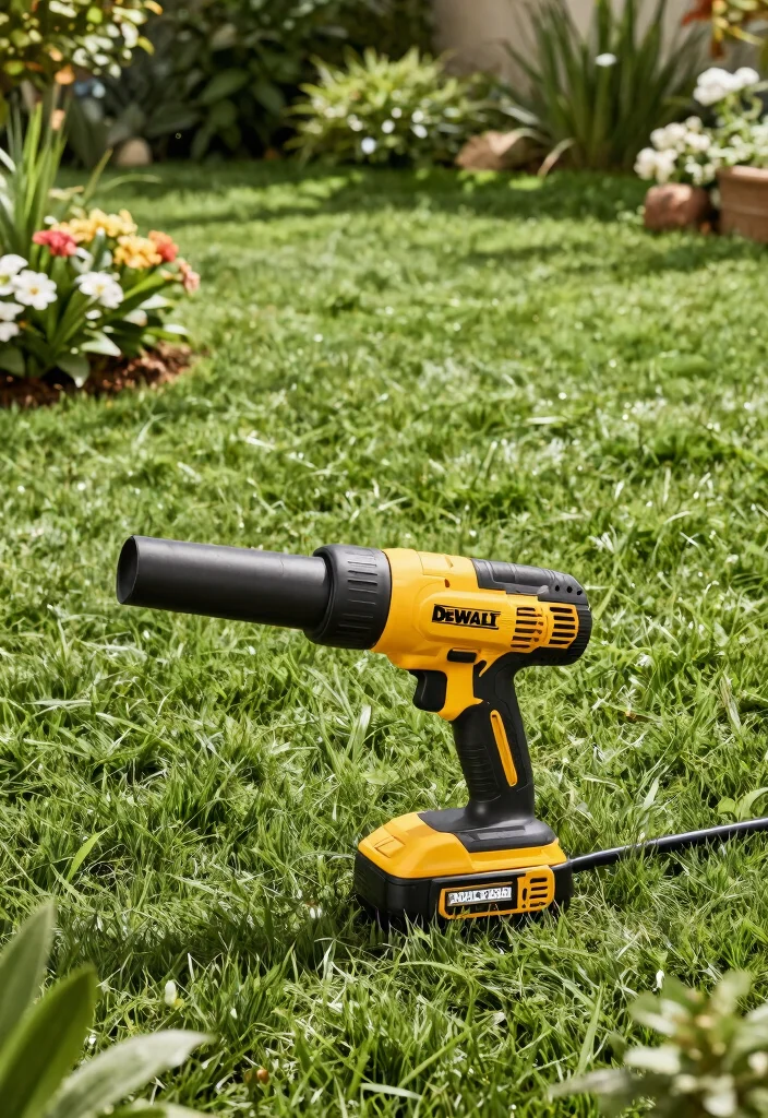 9 Best Cordless Leaf Blowers for Yard Work Top Rated Choices 2. DEWALT DCBL720B 20V MAX Blower 0