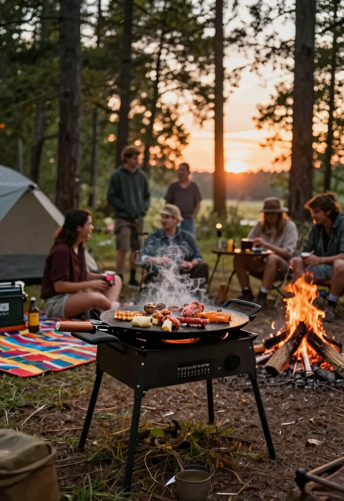 9 Best Outdoor Gas Griddle Models for Backyard Chefs 8 9 Best Outdoor Gas Griddle Models for Backyard Chefs 8. Blackstone Adventure Ready 0