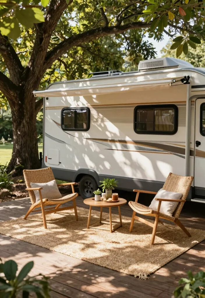 9 Best RV Patio Rug Ideas for Camper Adventures 2. Natural Fiber Rugs 0
