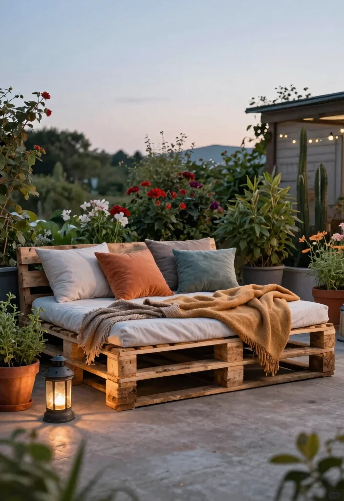 9 Dreamy Patio Daybed Ideas for Ultimate Relaxation 3 9 Dreamy Patio Daybed Ideas for Ultimate Relaxation 3. Rustic Charm with Pallet Daybeds 0