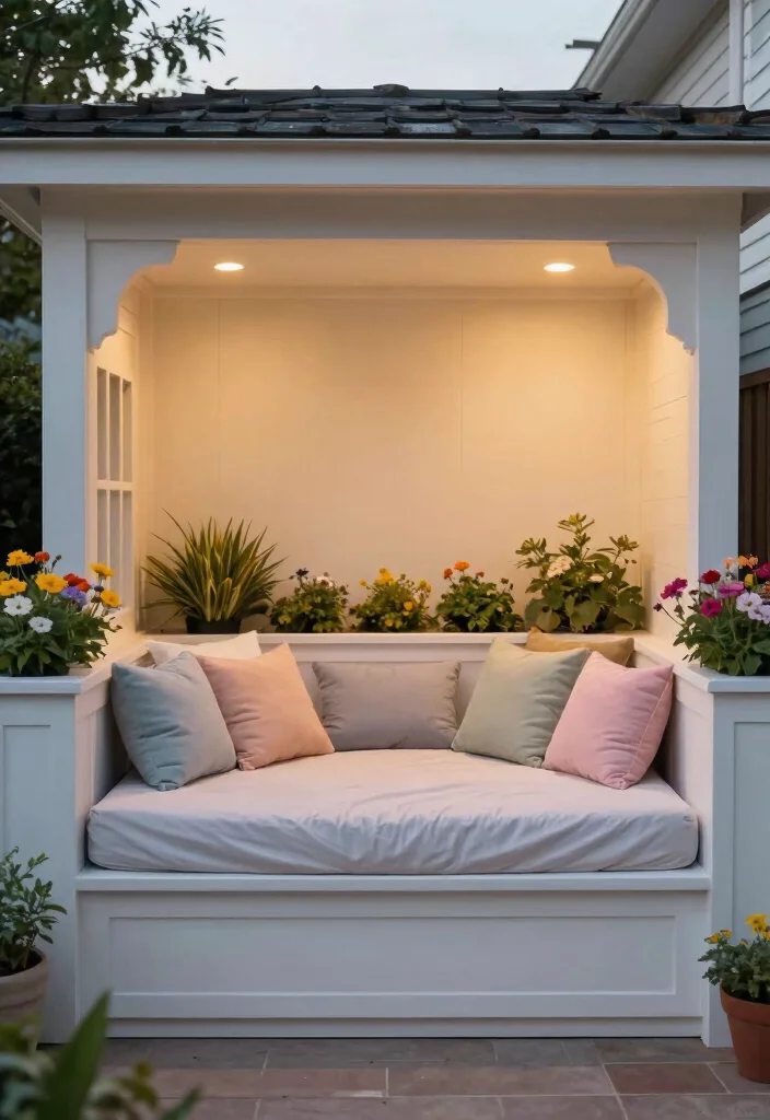 9 Dreamy Patio Daybed Ideas for Ultimate Relaxation 5 9 Dreamy Patio Daybed Ideas for Ultimate Relaxation 5. Cozy Nook with Built in Daybeds 0