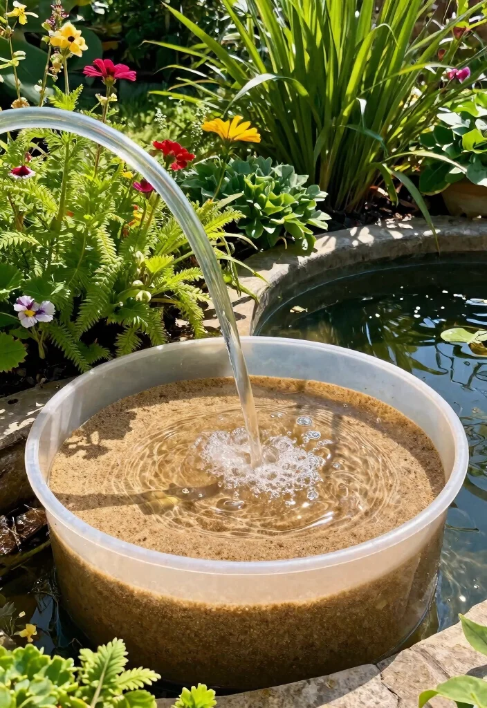 9 Easy DIY Pond Filter Ideas for Crystal Clear Water 4. Sand Filter 0