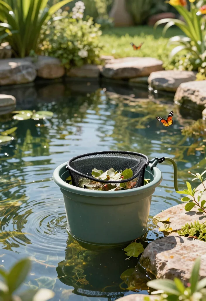 9 Easy DIY Pond Filter Ideas for Crystal Clear Water 6. DIY Skimmer Filter 0
