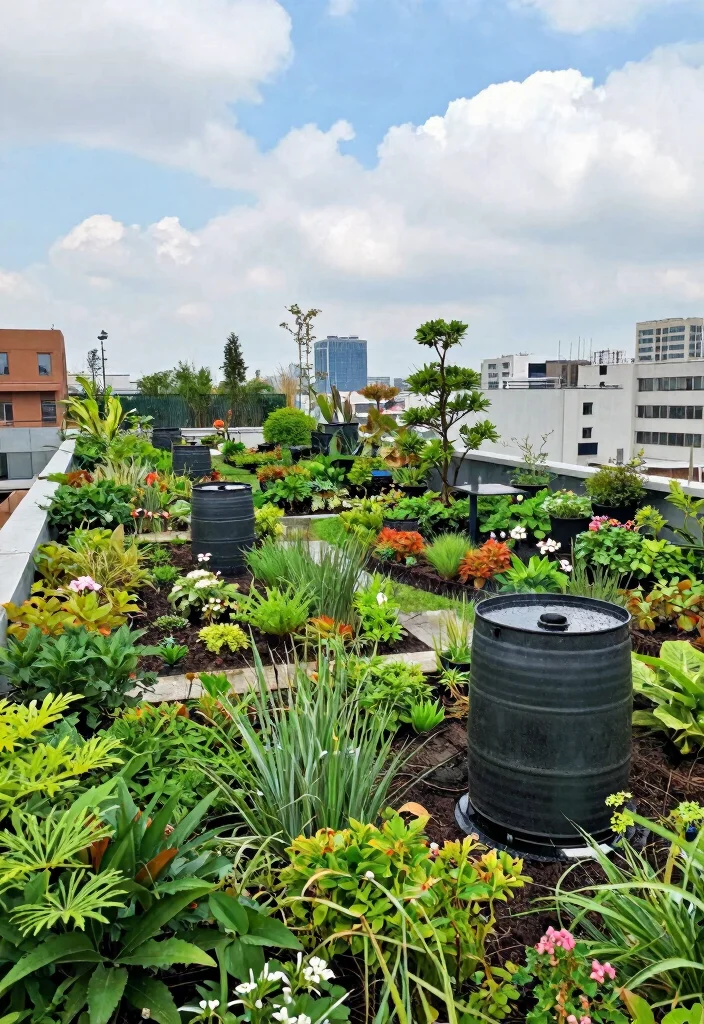 9 Eco Friendly Rainwater Collection System Drip Irrigation 6. Rooftop Gardens Urban Oasis 0