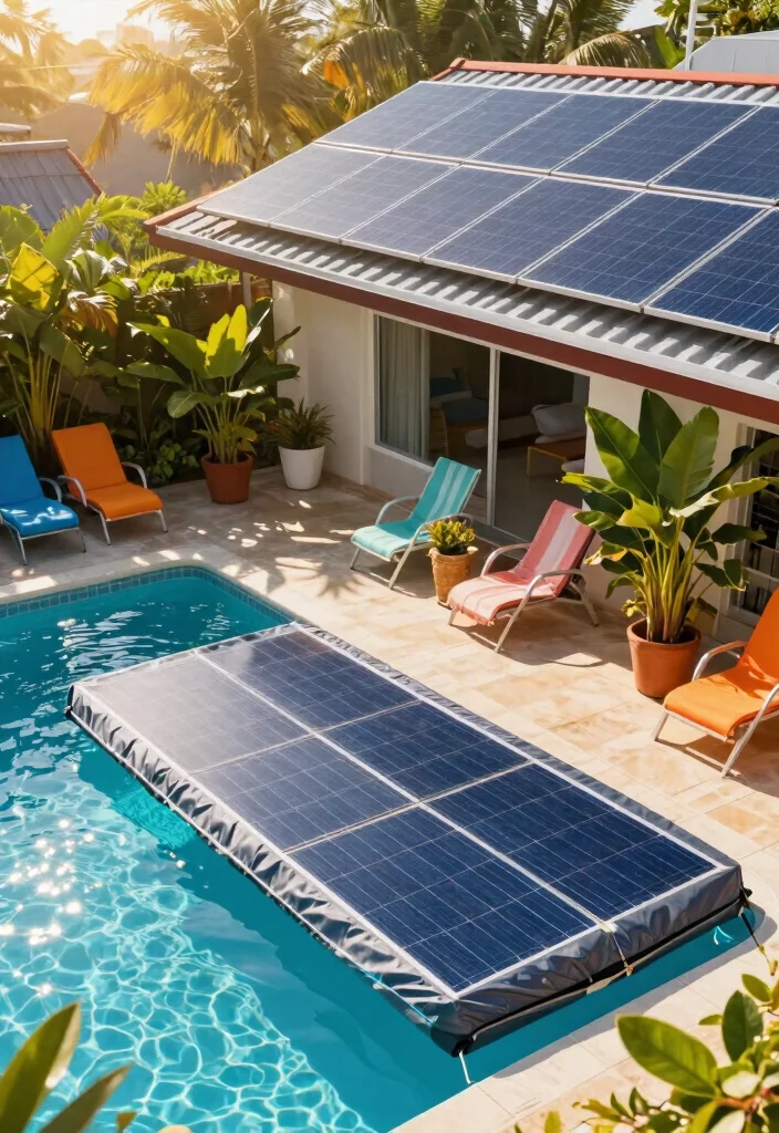 9 Genius Pool Skimmer Hacks to Save Time 8. Harness Solar Power for Heating 0