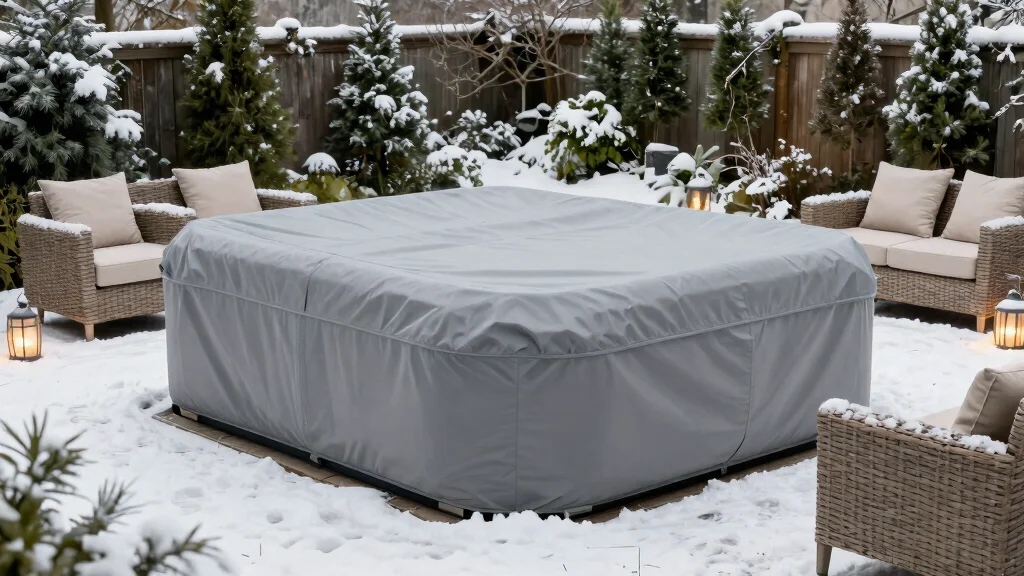 9 Heavy Duty Swim Spa Cover Ideas for Winter