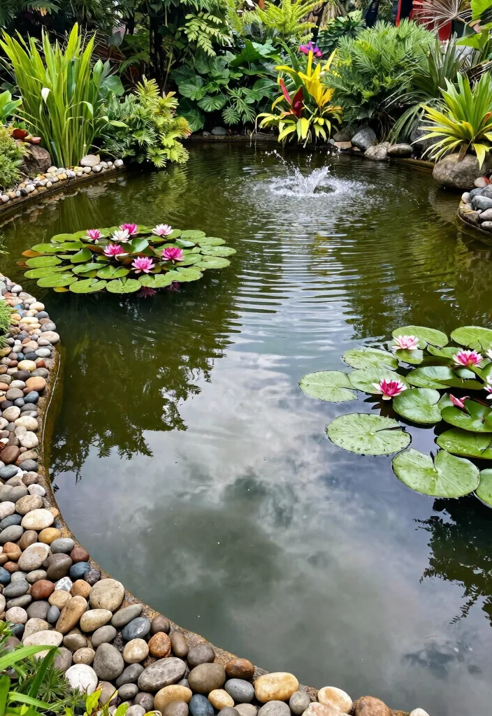 9 Magic Outdoor Mirror Ideas to Make Yards Look Bigger 3. Reflective Water Features 0