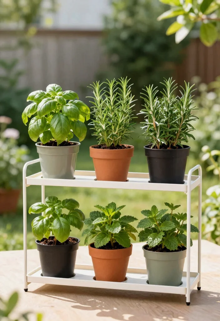 9 Minimalist String Shelving Setup Outdoor Inspiration for Kayak Enthusiasts 6. Herb Garden on Shelves 0