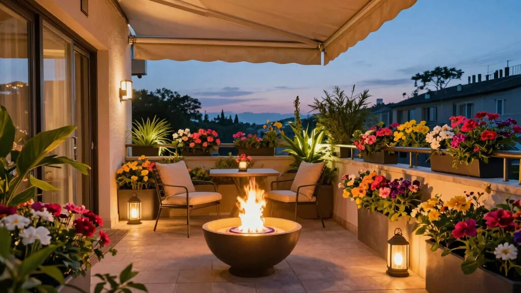 9 Safe DIY Gel Fire Bowl Ideas for Balconies