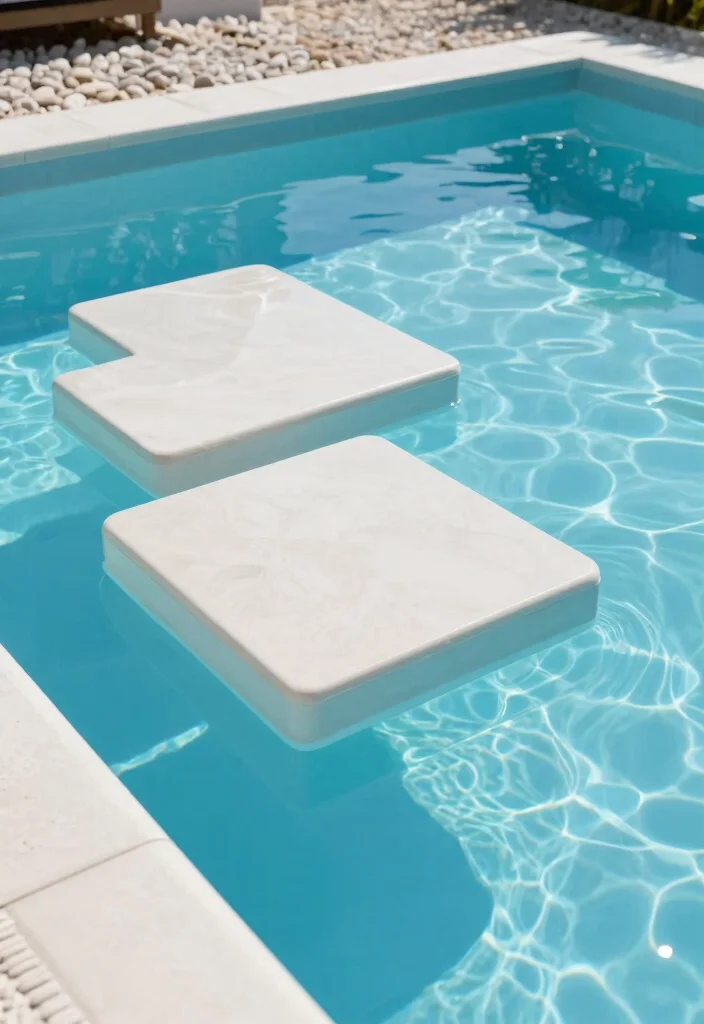 9 Sturdy Intex Pool Steps Ideas Easy Entry 6. Floating Pool Steps 0