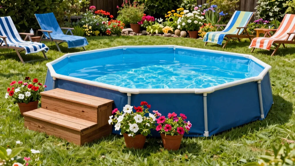 9 Sturdy Intex Pool Steps Ideas [Easy Entry]