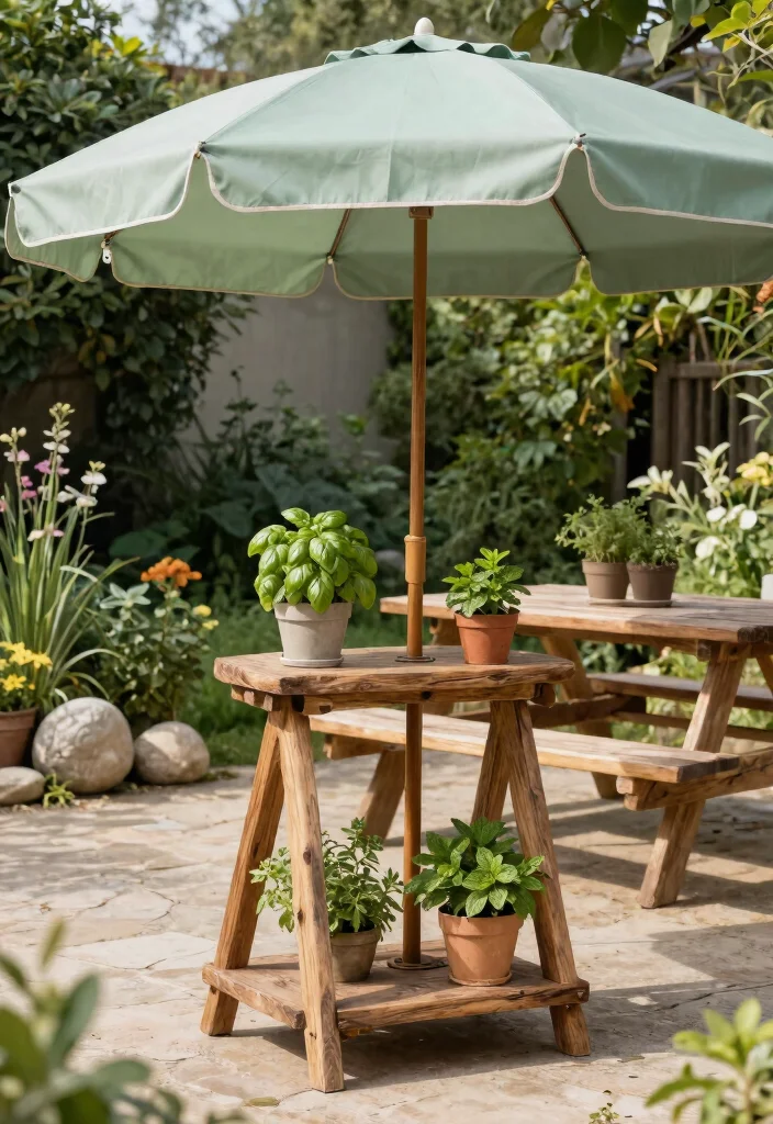 9 Stylish Umbrella Stand Decor Ideas 1. Rustic Wooden Umbrella Stand 0