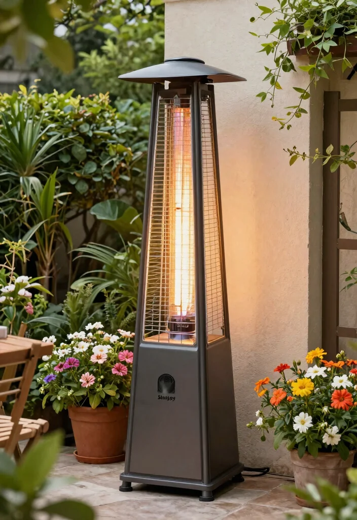 9 Top Infrared Heater Models for Outdoor Spaces 4 9 Top Infrared Heater Models for Outdoor Spaces 4. Sunjoy Outdoor Infrared Heater 0